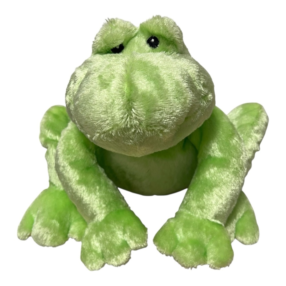 Baby Gund CHUBBLES Frog Green Plush Toy Stuffed Animal 9” #5830